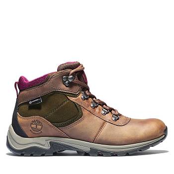 Timberland Női Mt. Maddsen Mid Cut Túrabakancs Barna